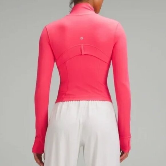 Lululemon Define Cropped Jacket *Nulu, Glaze Pink, Size 6 - Picture 3 of 9